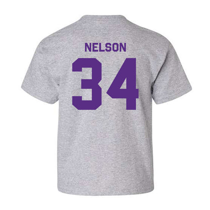 TCU - NCAA Baseball : Cade Nelson - Classic Shersey Youth T-Shirt-1