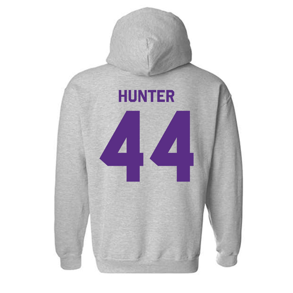 TCU - NCAA Women's Basketball : Emily Hunter - Classic Shersey Hooded Sweatshirt-1