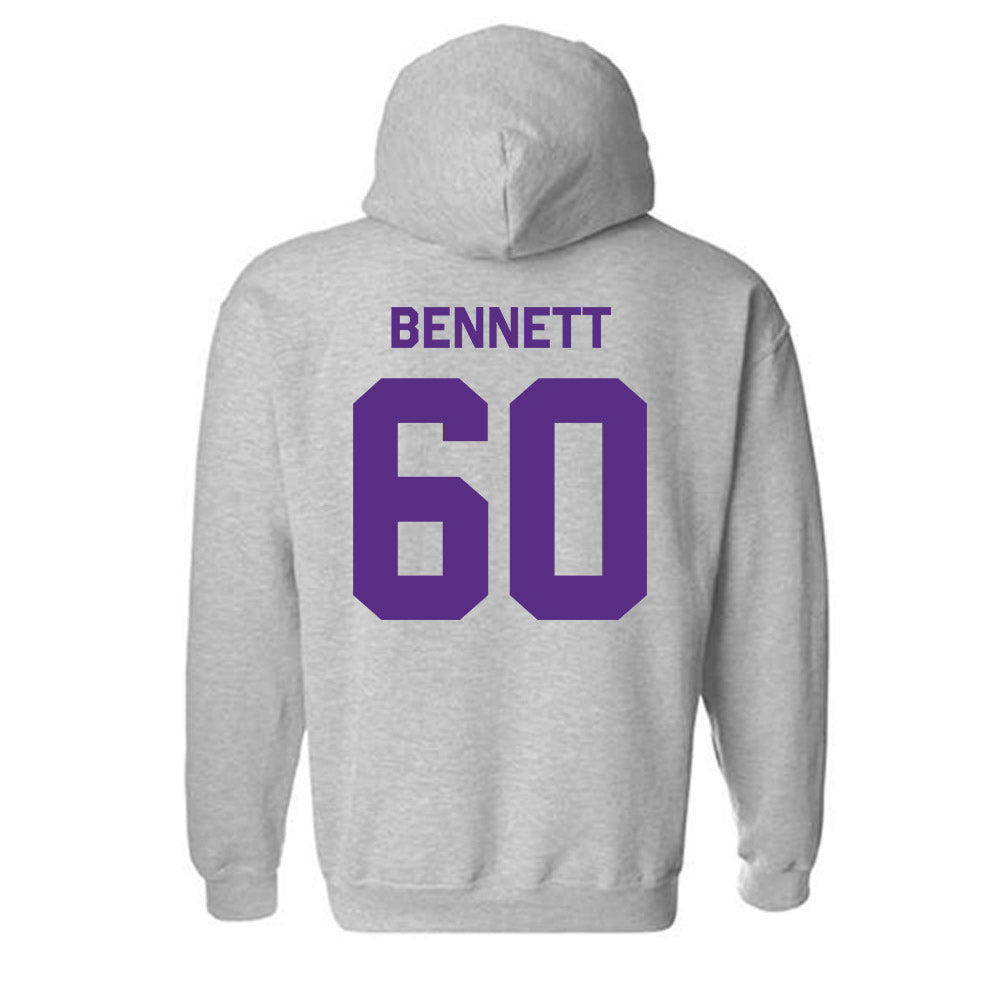 TCU - NCAA Football : Cade Bennett - Classic Shersey Hooded Sweatshirt-1