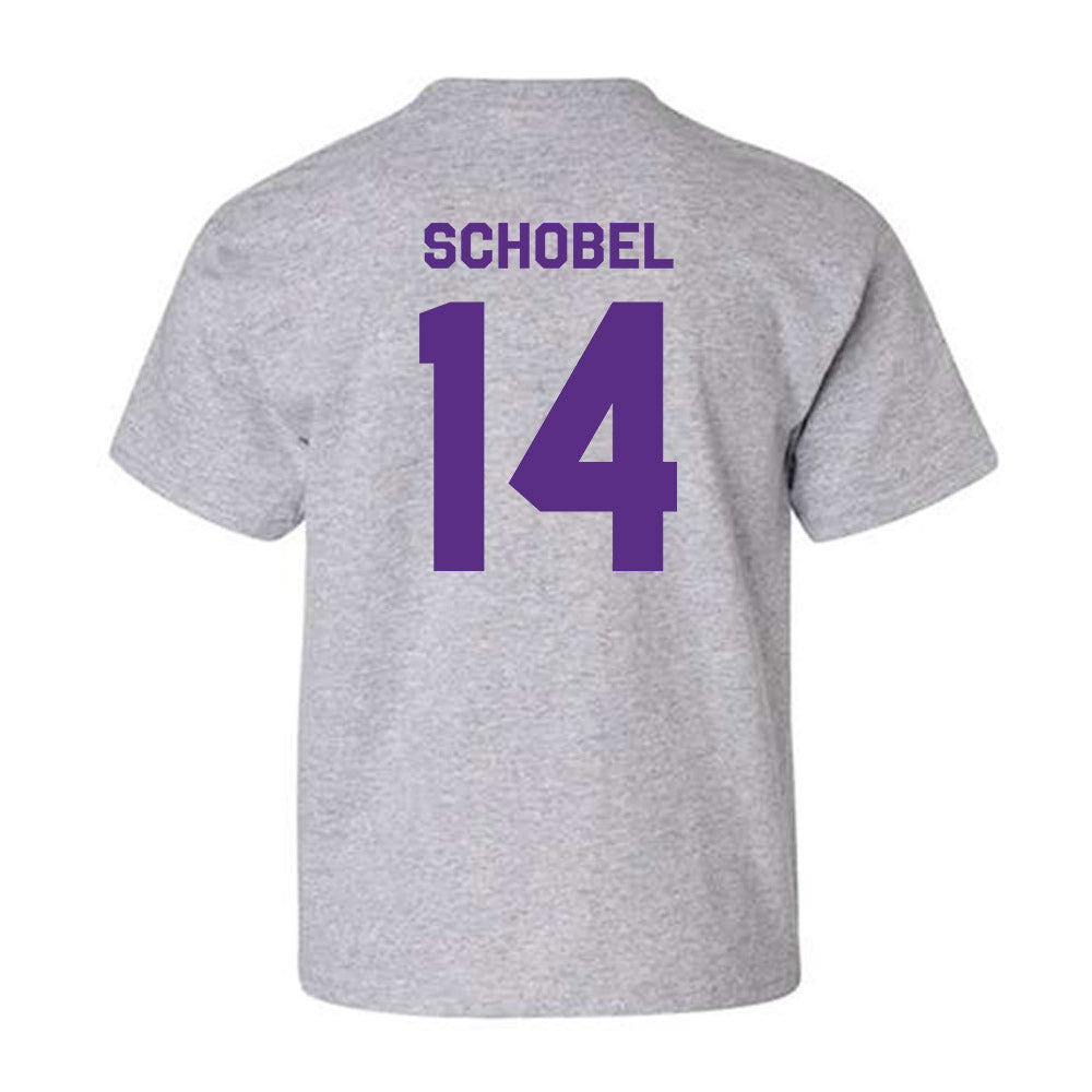 TCU - NCAA Football : John Schobel - Classic Shersey Youth T-Shirt-1