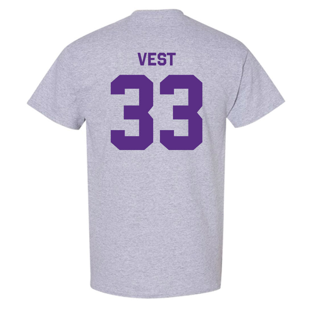 TCU - NCAA Women's Soccer : Grace Vest - Classic Shersey T-Shirt-1