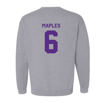 TCU - NCAA Football : Jayden Maples - Classic Shersey Crewneck Sweatshirt-1