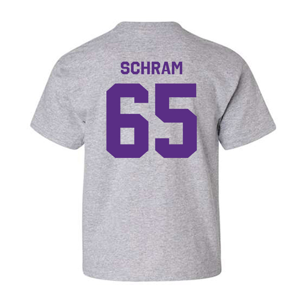 TCU - NCAA Football : Logan Schram - Classic Shersey Youth T-Shirt-1