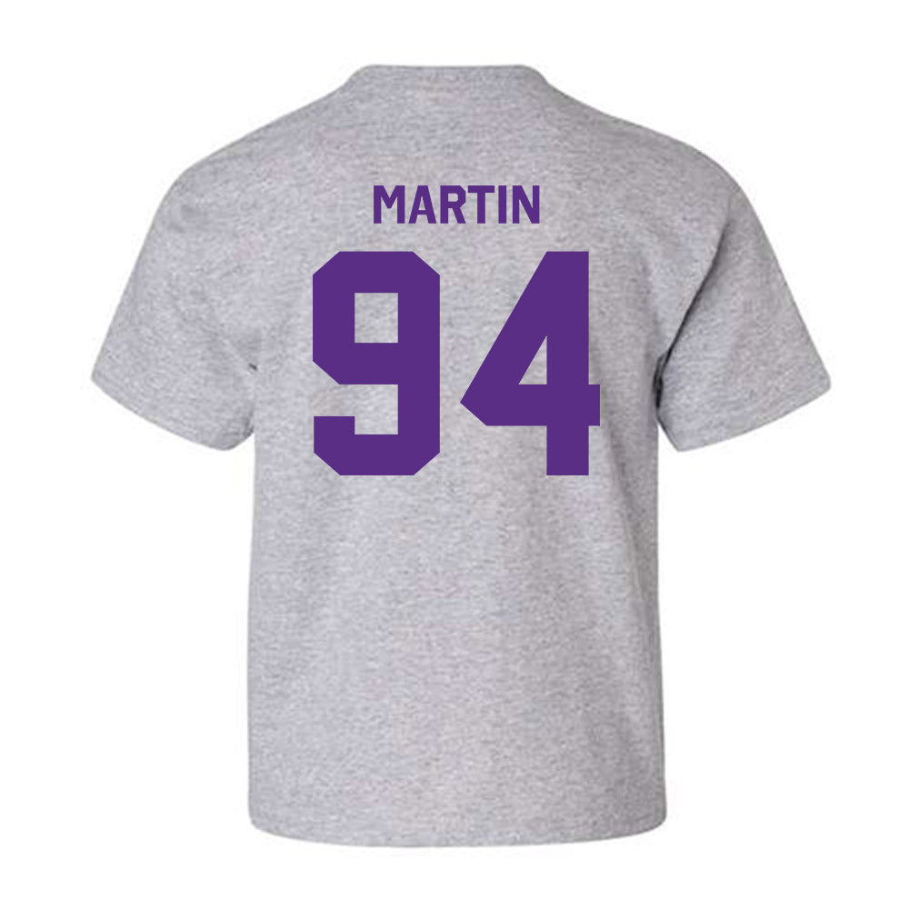 TCU - NCAA Football : Jared Martin - Classic Shersey Youth T-Shirt-1