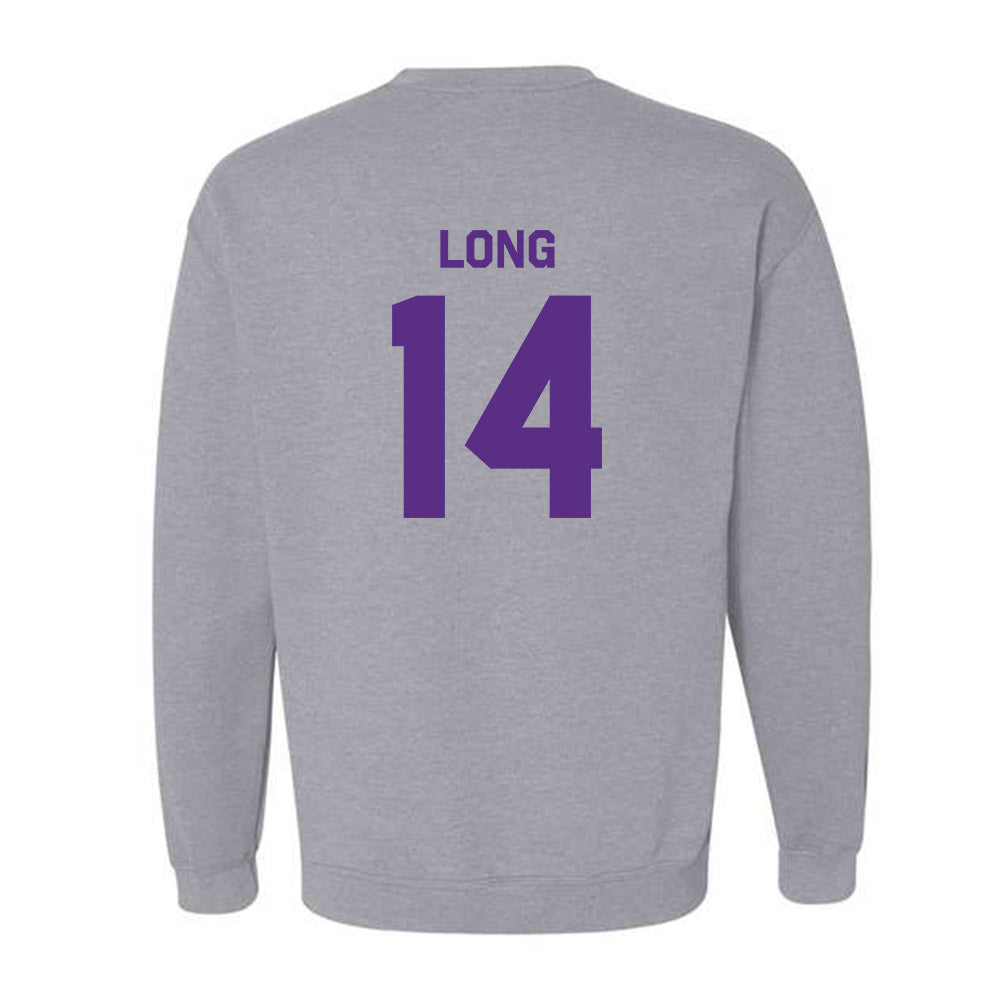 TCU - NCAA Beach Volleyball : Anna Long - Classic Shersey Crewneck Sweatshirt-1