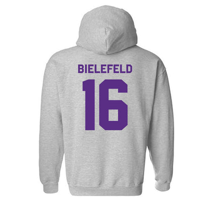 TCU - NCAA Women's Basketball : Clara Bielefeld - Classic Shersey Hooded Sweatshirt-1
