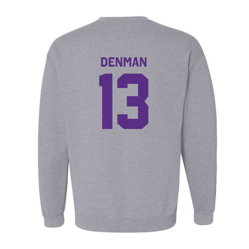 TCU - NCAA Football : Jon Denman - Classic Shersey Crewneck Sweatshirt-1