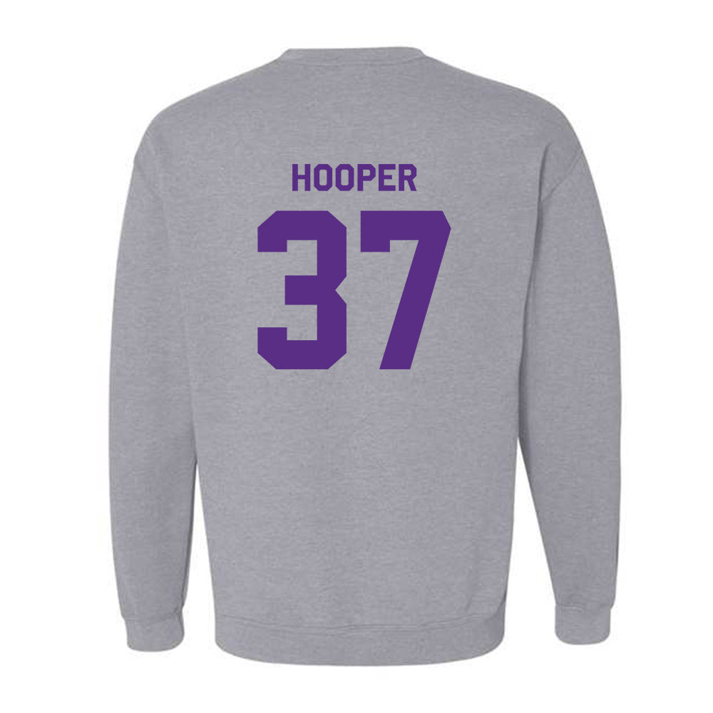 TCU - NCAA Football : Hudson Hooper - Classic Shersey Crewneck Sweatshirt-1