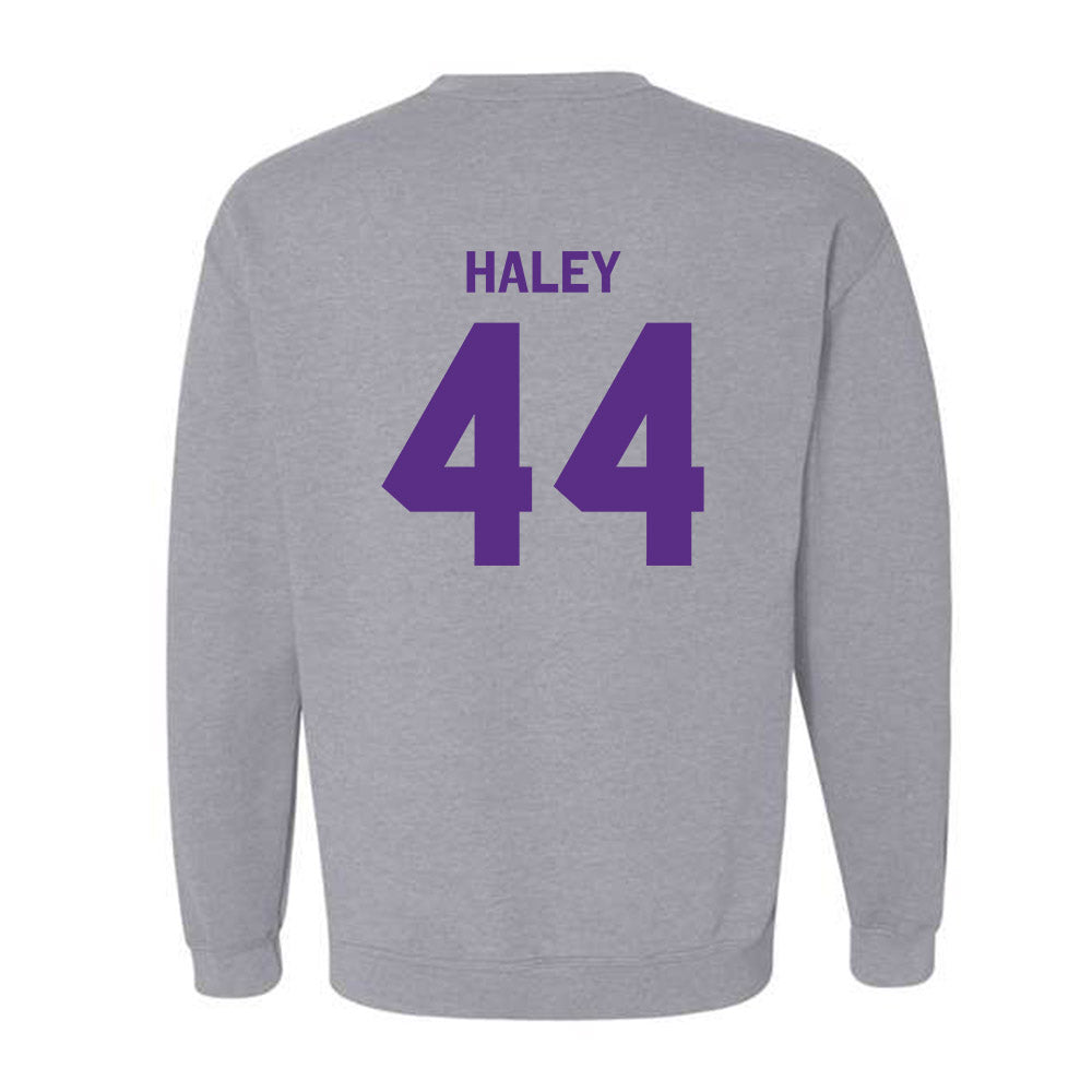 TCU - NCAA Football : Sam Haley - Classic Shersey Crewneck Sweatshirt-1