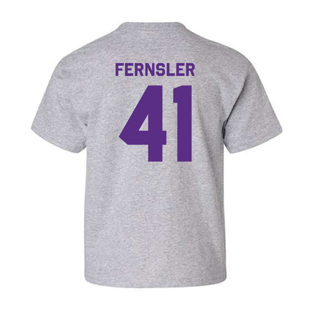TCU - NCAA Baseball : Uli Fernsler - Classic Shersey Youth T-Shirt-1