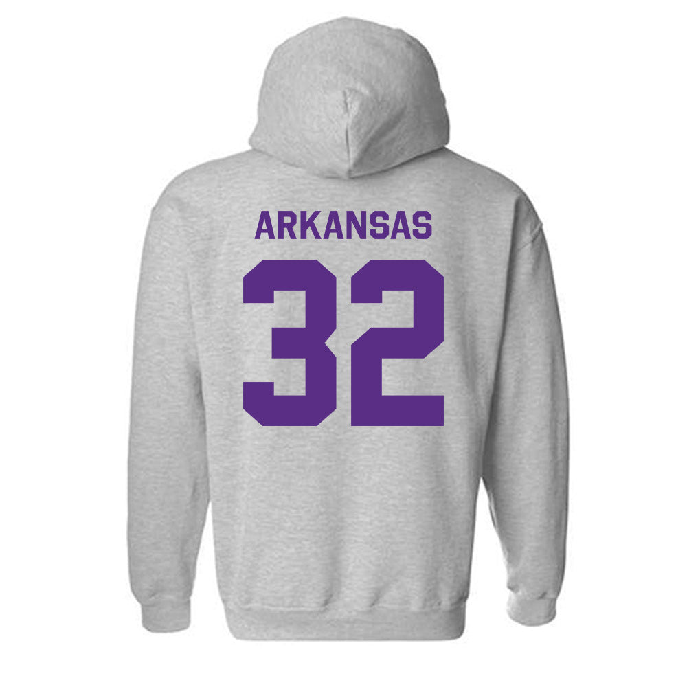 TCU - NCAA Football : Dillon Arkansas - Classic Shersey Hooded Sweatshirt-1