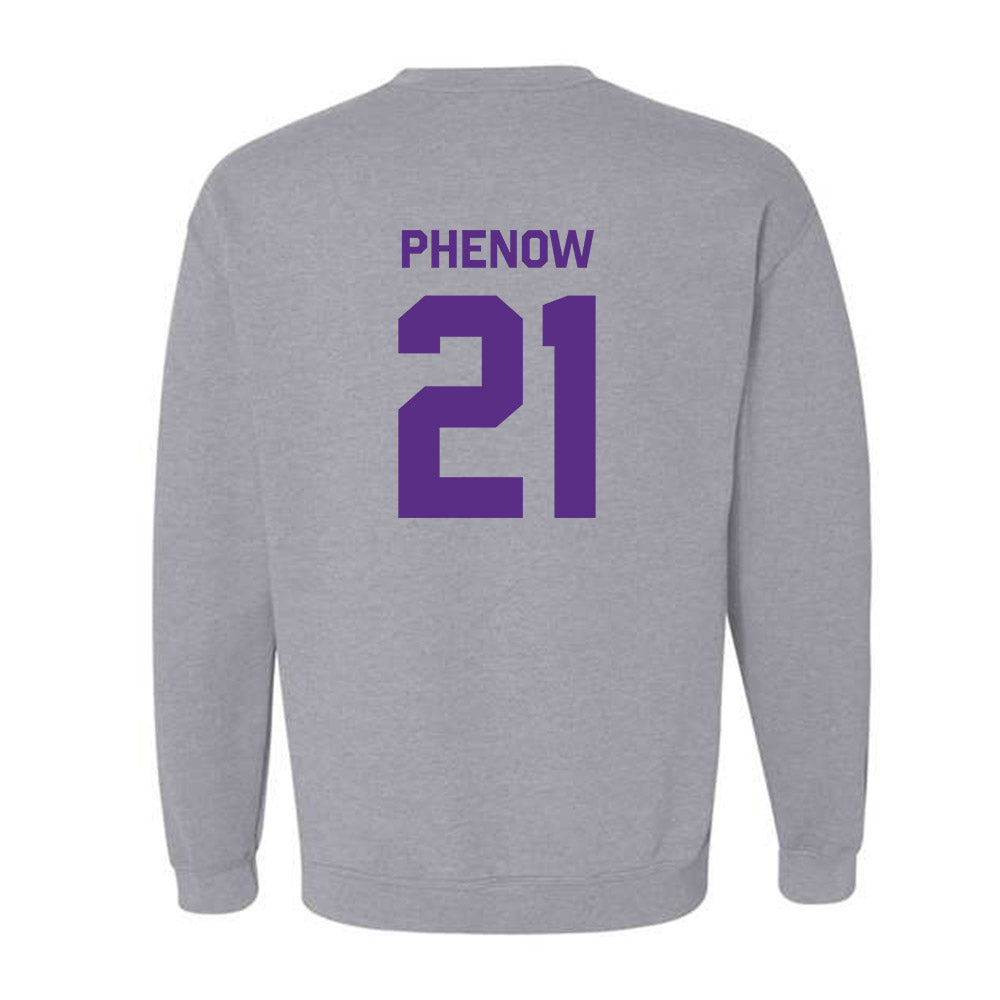 TCU - NCAA Baseball : Tyler Phenow - Classic Shersey Crewneck Sweatshirt-1