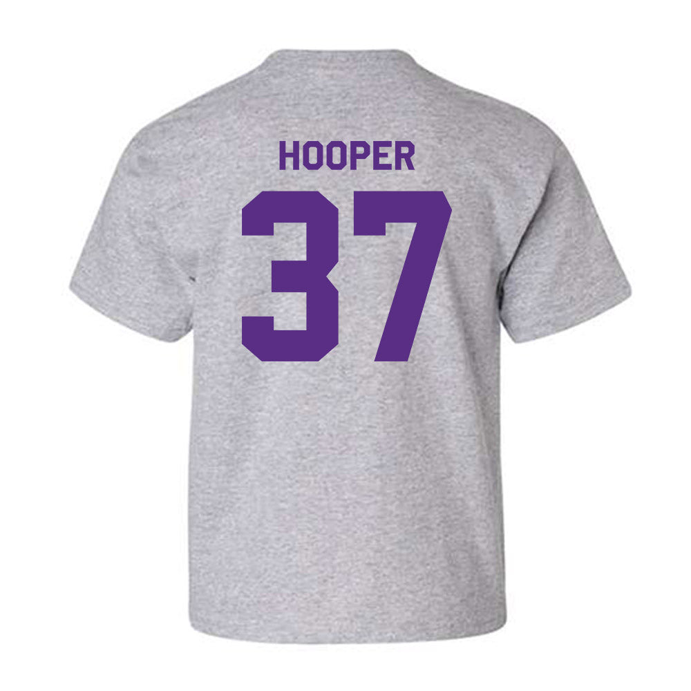 TCU - NCAA Football : Hudson Hooper - Classic Shersey Youth T-Shirt-1