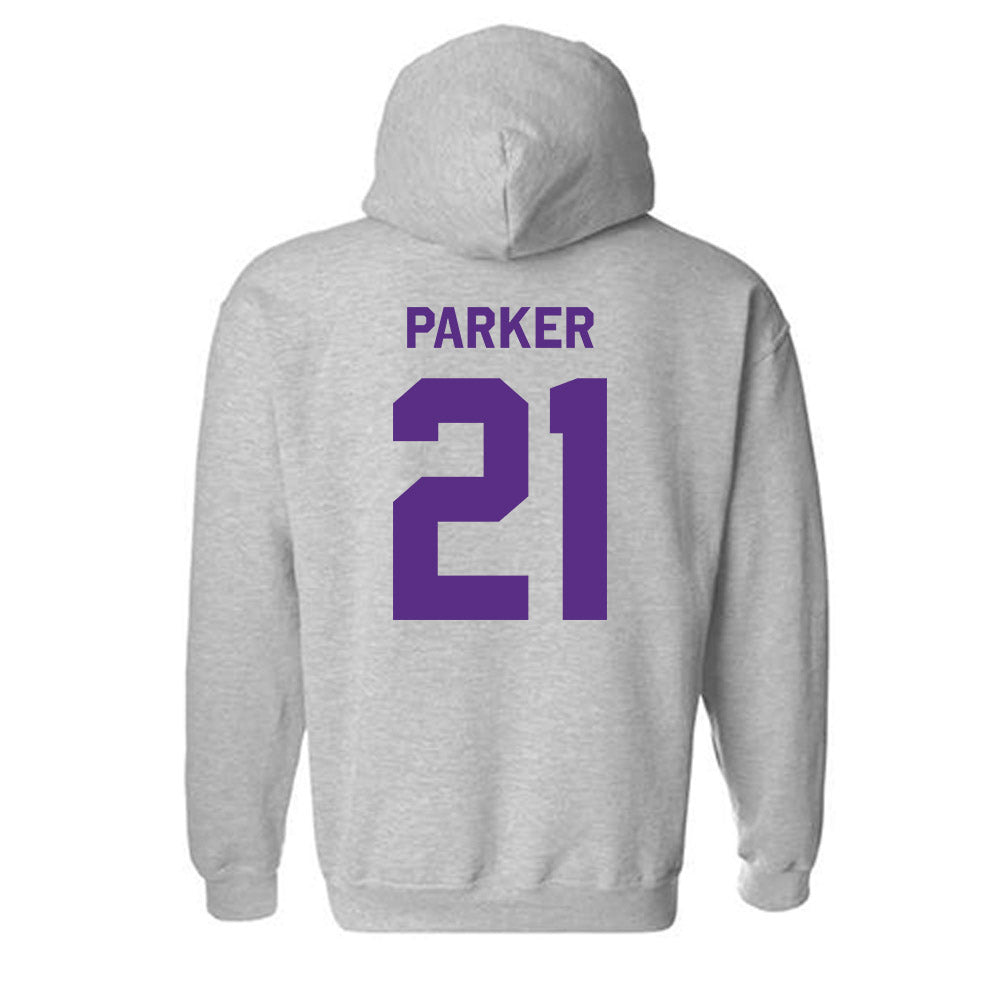 TCU - NCAA Women's Basketball : Taliyah Parker - Classic Shersey Hooded Sweatshirt-1