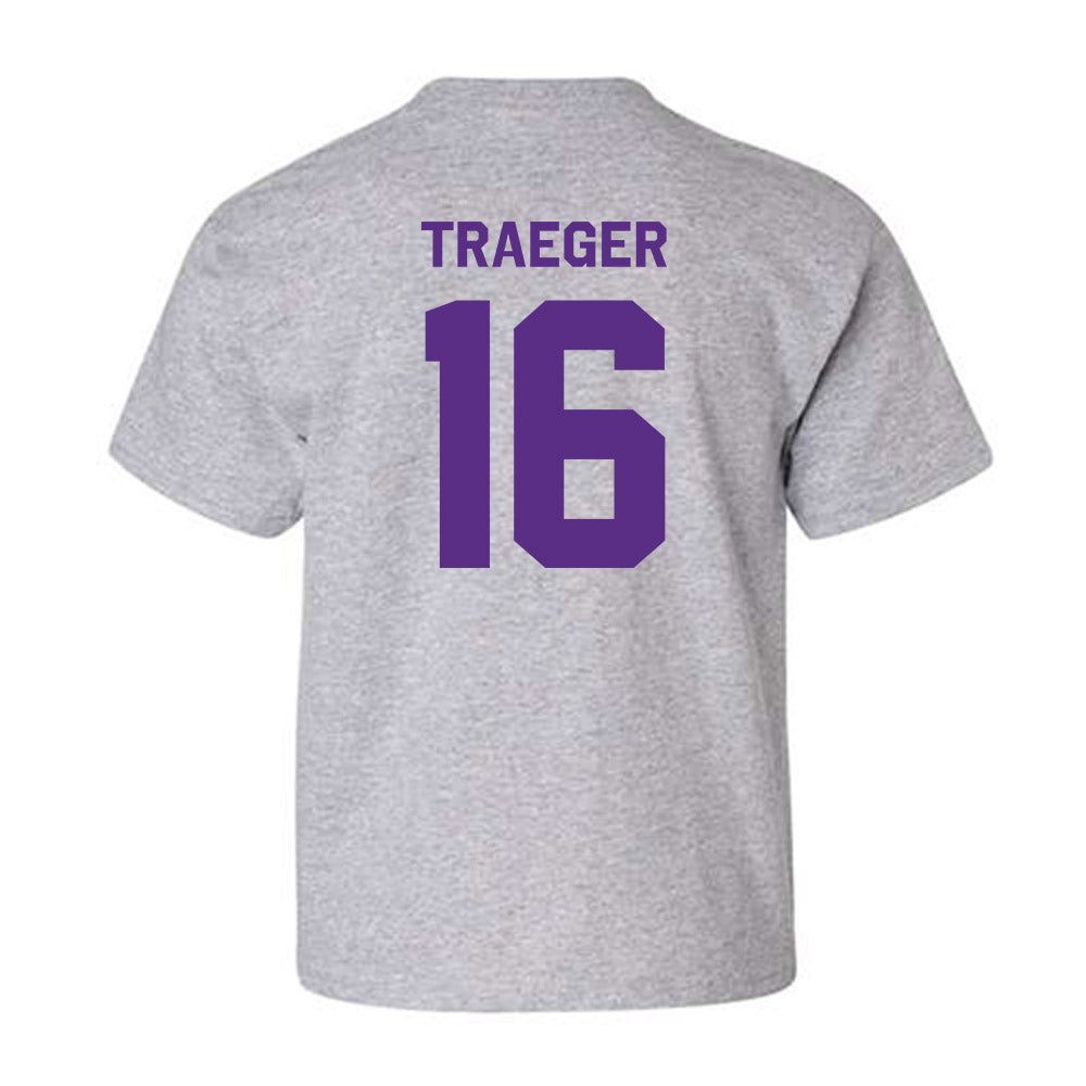 TCU - NCAA Baseball : Nolan Traeger - Classic Shersey Youth T-Shirt-1