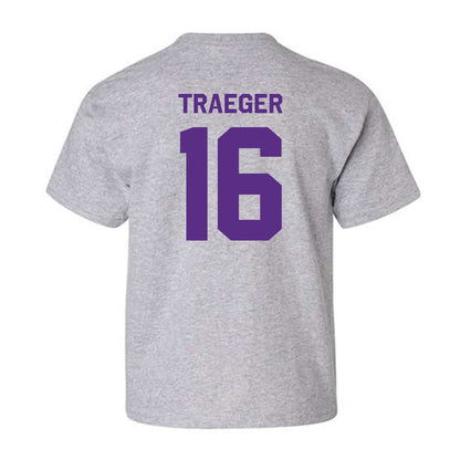 TCU - NCAA Baseball : Nolan Traeger - Classic Shersey Youth T-Shirt-1