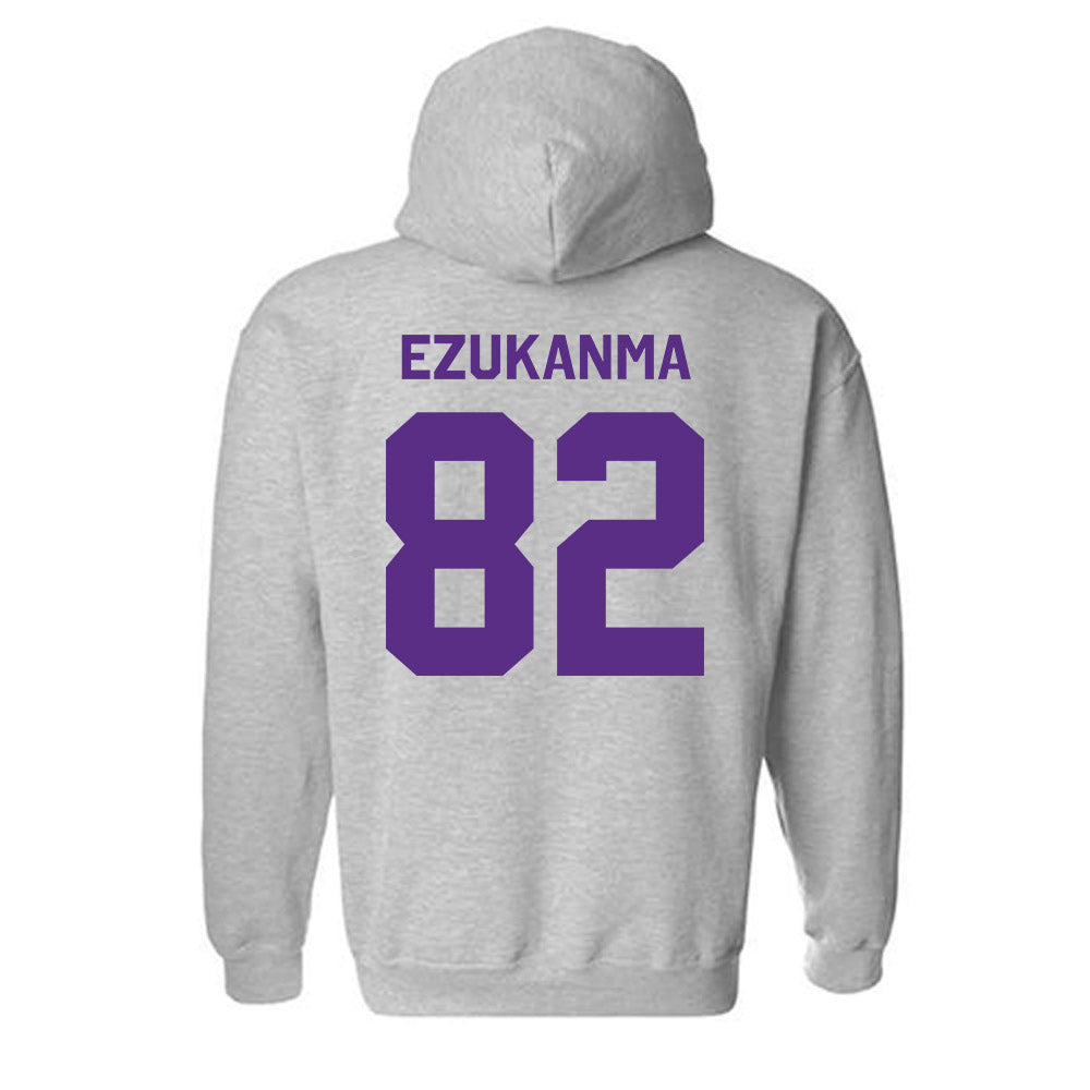 TCU - NCAA Football : Dozie Ezukanma - Classic Shersey Hooded Sweatshirt-1
