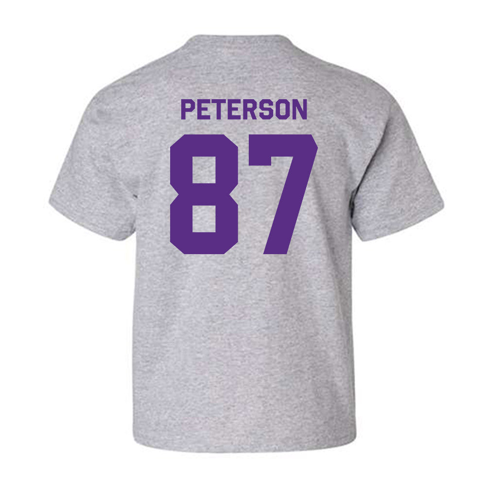 TCU - NCAA Football : Mason Peterson - Classic Shersey Youth T-Shirt-1