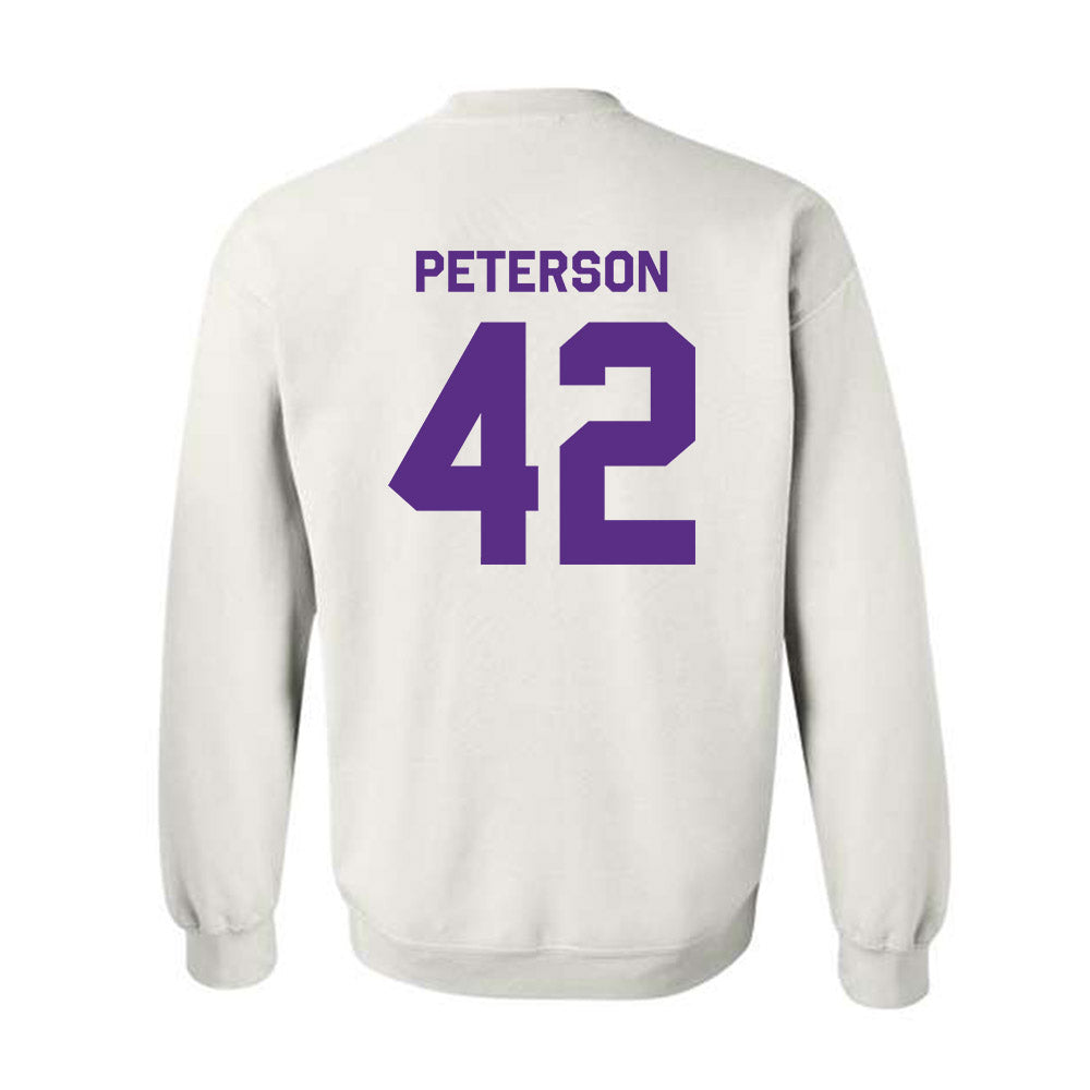 TCU - NCAA Football : Sebastian Peterson - Classic Shersey Crewneck Sweatshirt-1