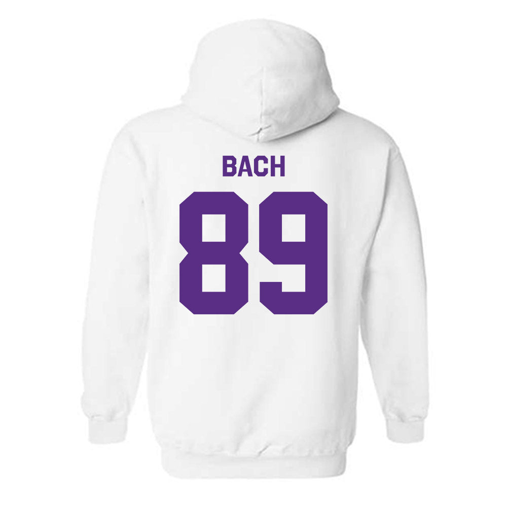TCU - NCAA Football : Braden Bach - Classic Shersey Hooded Sweatshirt-2