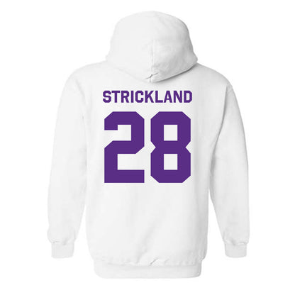 TCU - NCAA Football : Micah Strickland - Classic Shersey Hooded Sweatshirt-1
