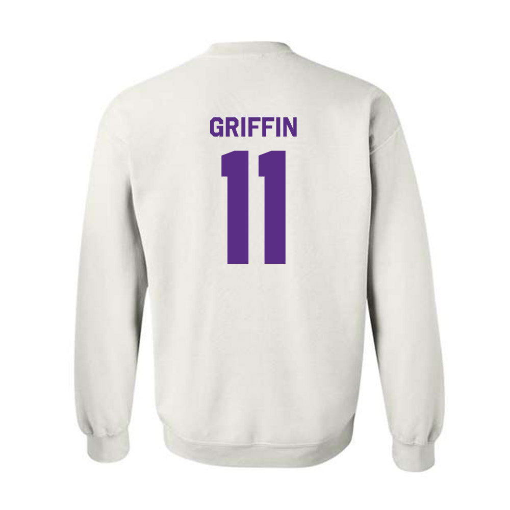 TCU - NCAA Baseball : Colton Griffin - Classic Shersey Crewneck Sweatshirt-1