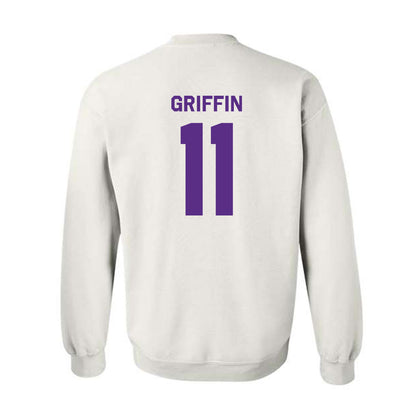 TCU - NCAA Baseball : Colton Griffin - Classic Shersey Crewneck Sweatshirt-1