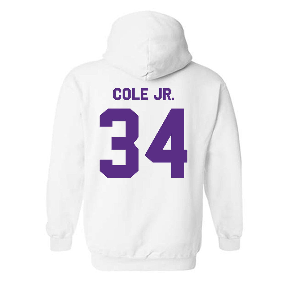 TCU - NCAA Football : Perry Cole Jr. - Classic Shersey Hooded Sweatshirt-1