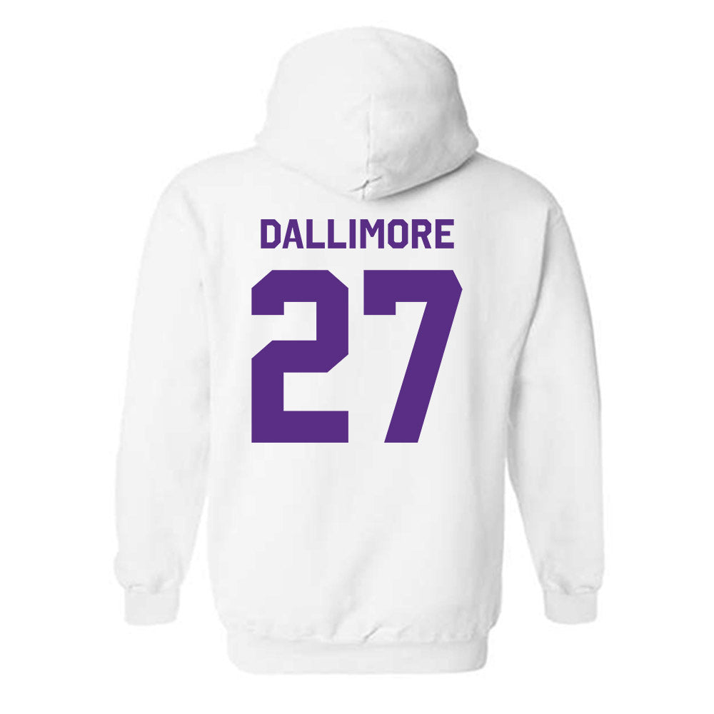 TCU - NCAA Baseball : Brady Dallimore - Classic Shersey Hooded Sweatshirt-1