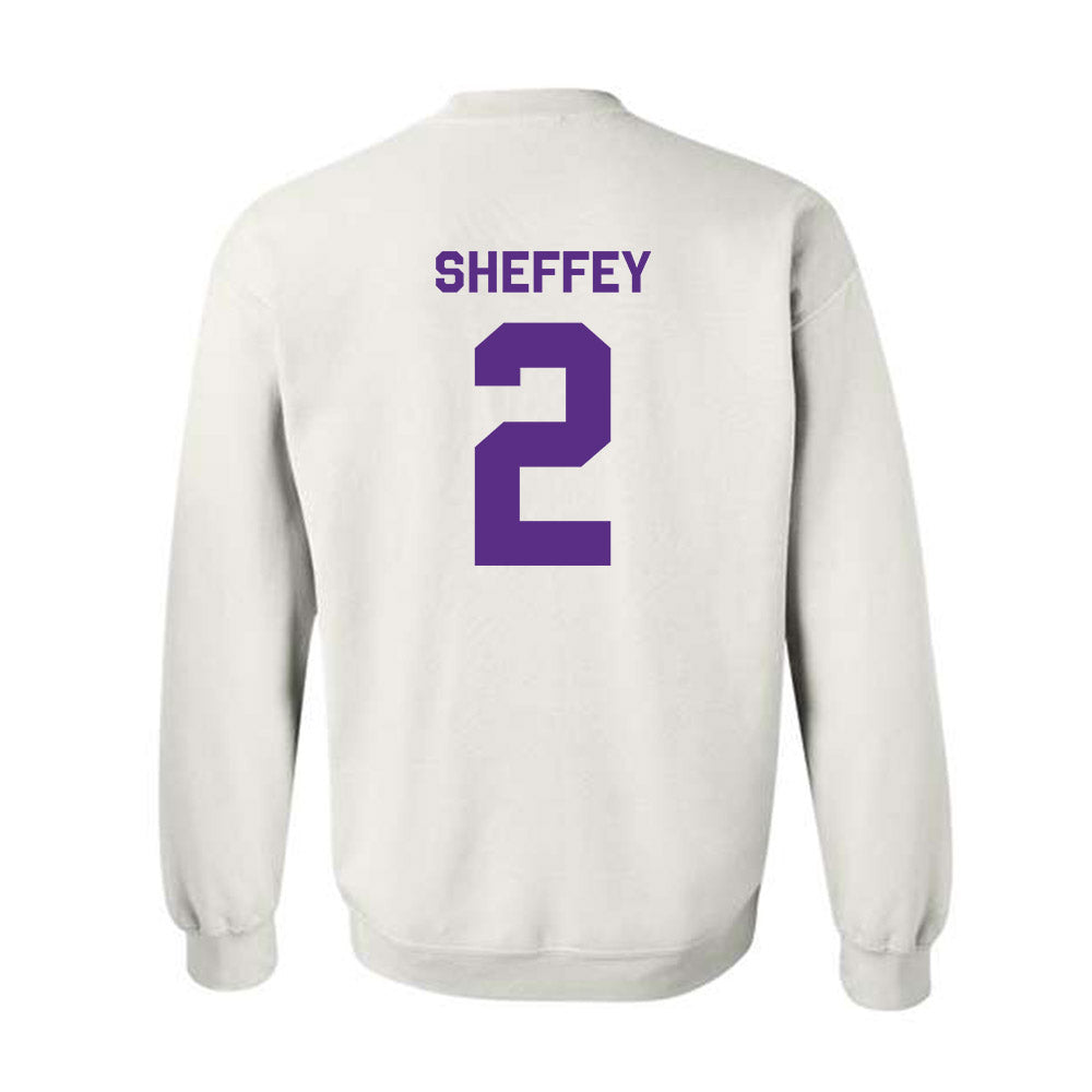 TCU - NCAA Women's Basketball : Veronica Sheffey - Classic Shersey Crewneck Sweatshirt-1
