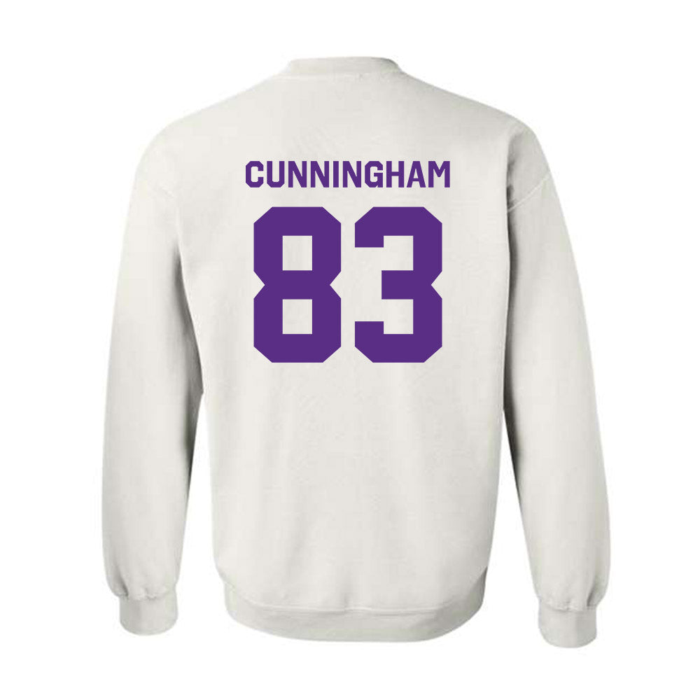 TCU - NCAA Football : Keagan Cunningham - Classic Shersey Crewneck Sweatshirt-1