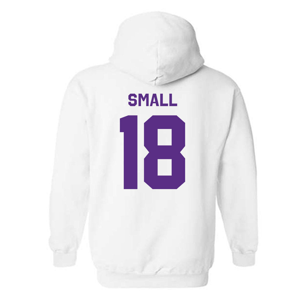 TCU - NCAA Football : Ed Small - Classic Shersey Hooded Sweatshirt-1