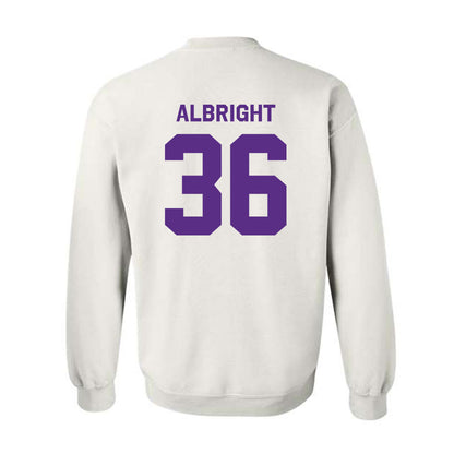 TCU - NCAA Football : Joseph Albright - Classic Shersey Crewneck Sweatshirt-1