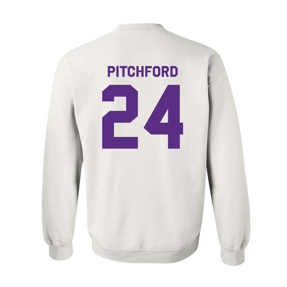 TCU - NCAA Football : Joe Pitchford - Classic Shersey Crewneck Sweatshirt-1
