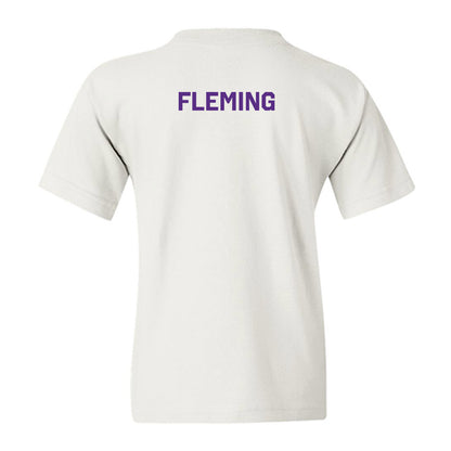 TCU - NCAA Men's Basketball : Samuel Fleming - Classic Shersey Youth T-Shirt-2