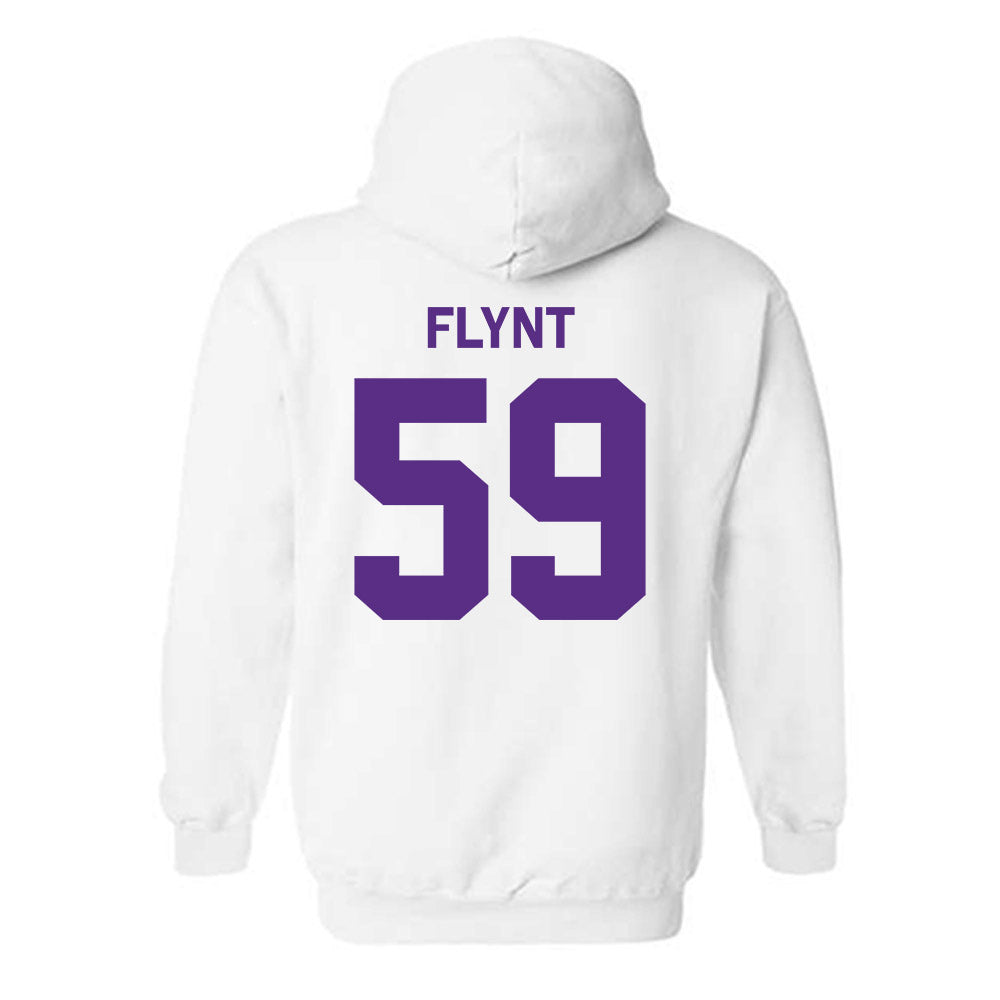 TCU - NCAA Football : Maddox Flynt - Classic Shersey Hooded Sweatshirt-2