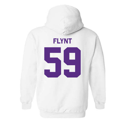 TCU - NCAA Football : Maddox Flynt - Classic Shersey Hooded Sweatshirt-2