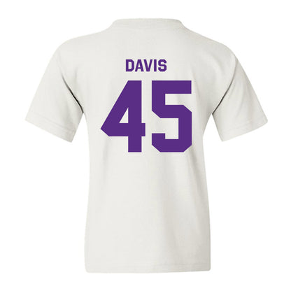TCU - NCAA Baseball : Lance Davis - Classic Shersey Youth T-Shirt-1