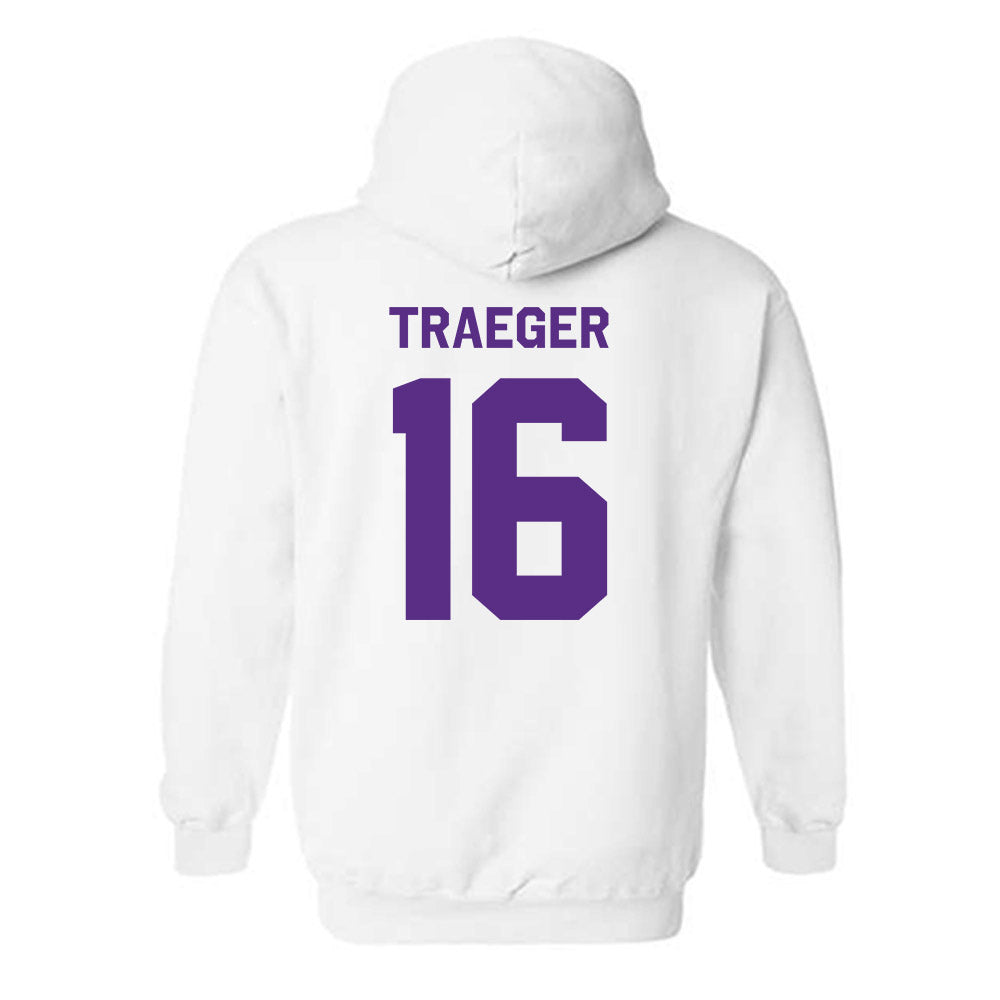 TCU - NCAA Baseball : Nolan Traeger - Classic Shersey Hooded Sweatshirt-1