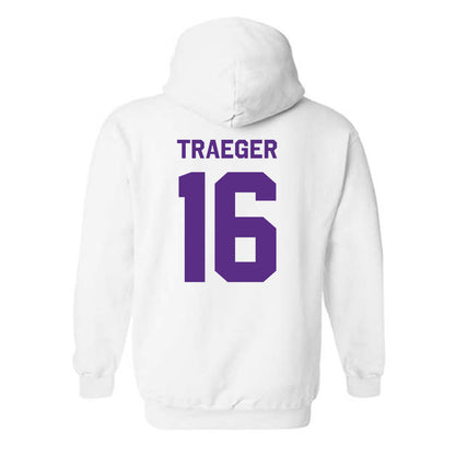 TCU - NCAA Baseball : Nolan Traeger - Classic Shersey Hooded Sweatshirt-1