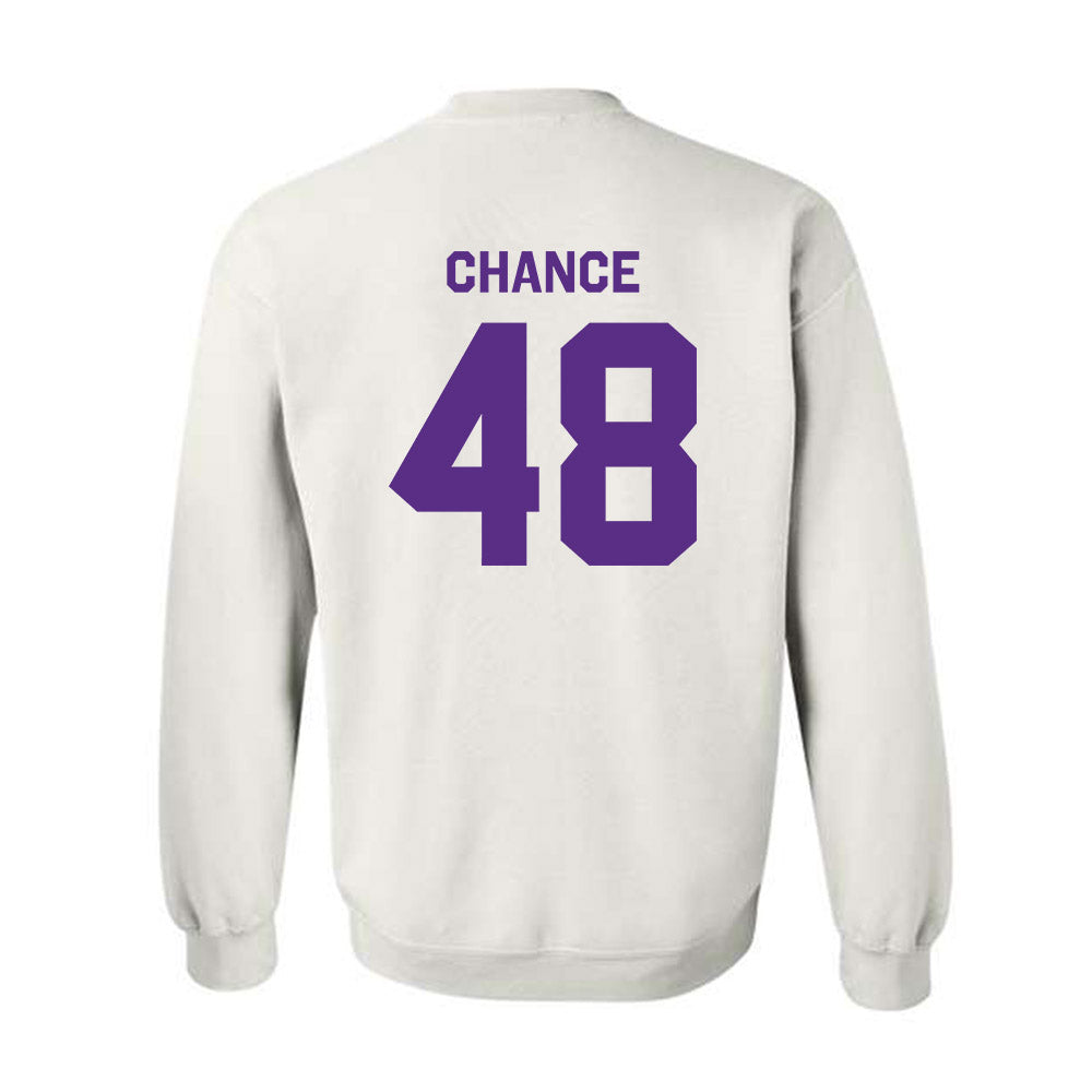 TCU - NCAA Football : John Hoyet Chance - Classic Shersey Crewneck Sweatshirt-2