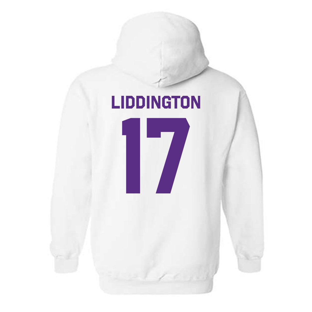 TCU - NCAA Baseball : Rob Liddington - Classic Shersey Hooded Sweatshirt-1