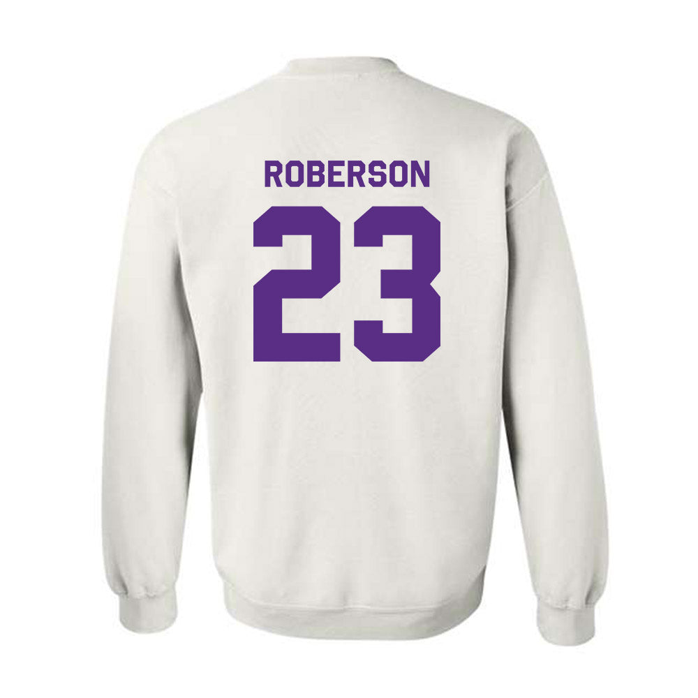 TCU - NCAA Women's Basketball : Aaliyah Roberson - Classic Shersey Crewneck Sweatshirt-1