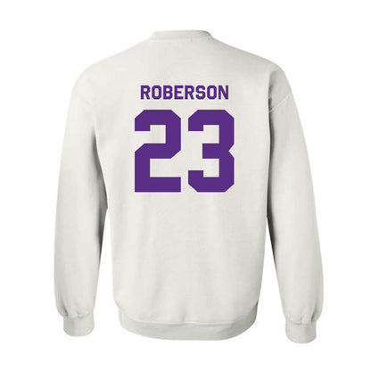TCU - NCAA Women's Basketball : Aaliyah Roberson - Classic Shersey Crewneck Sweatshirt-1