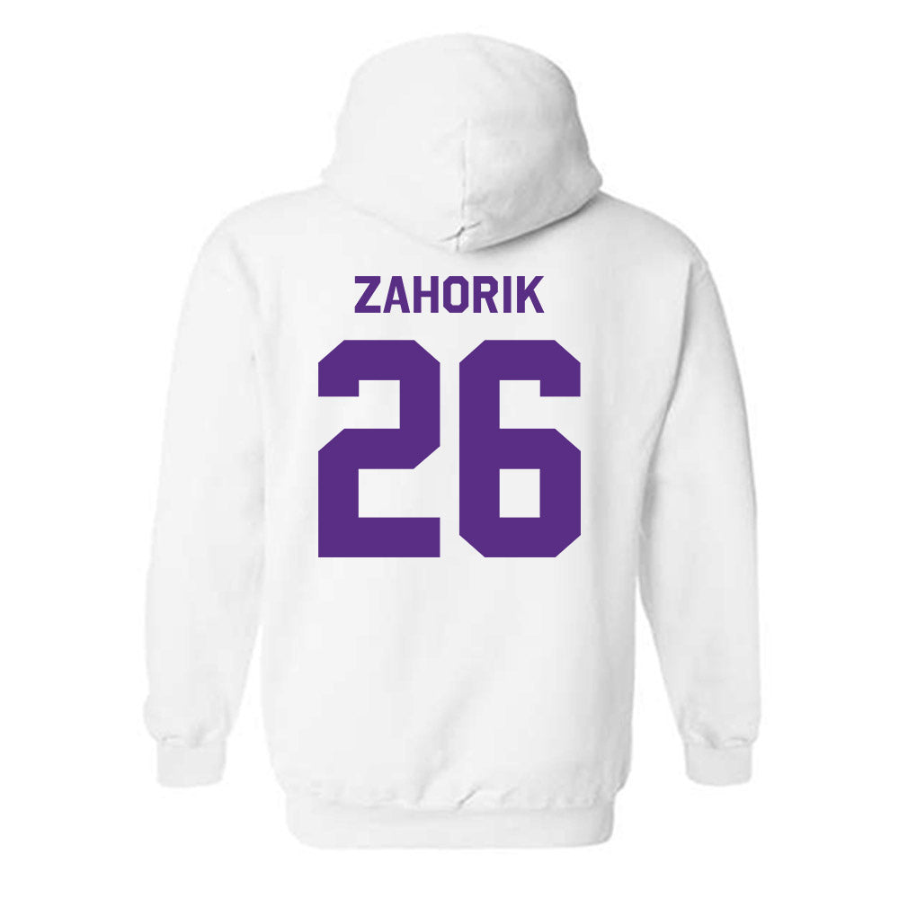 TCU - NCAA Equestrian : Victoria Zahorik - Classic Shersey Hooded Sweatshirt-1