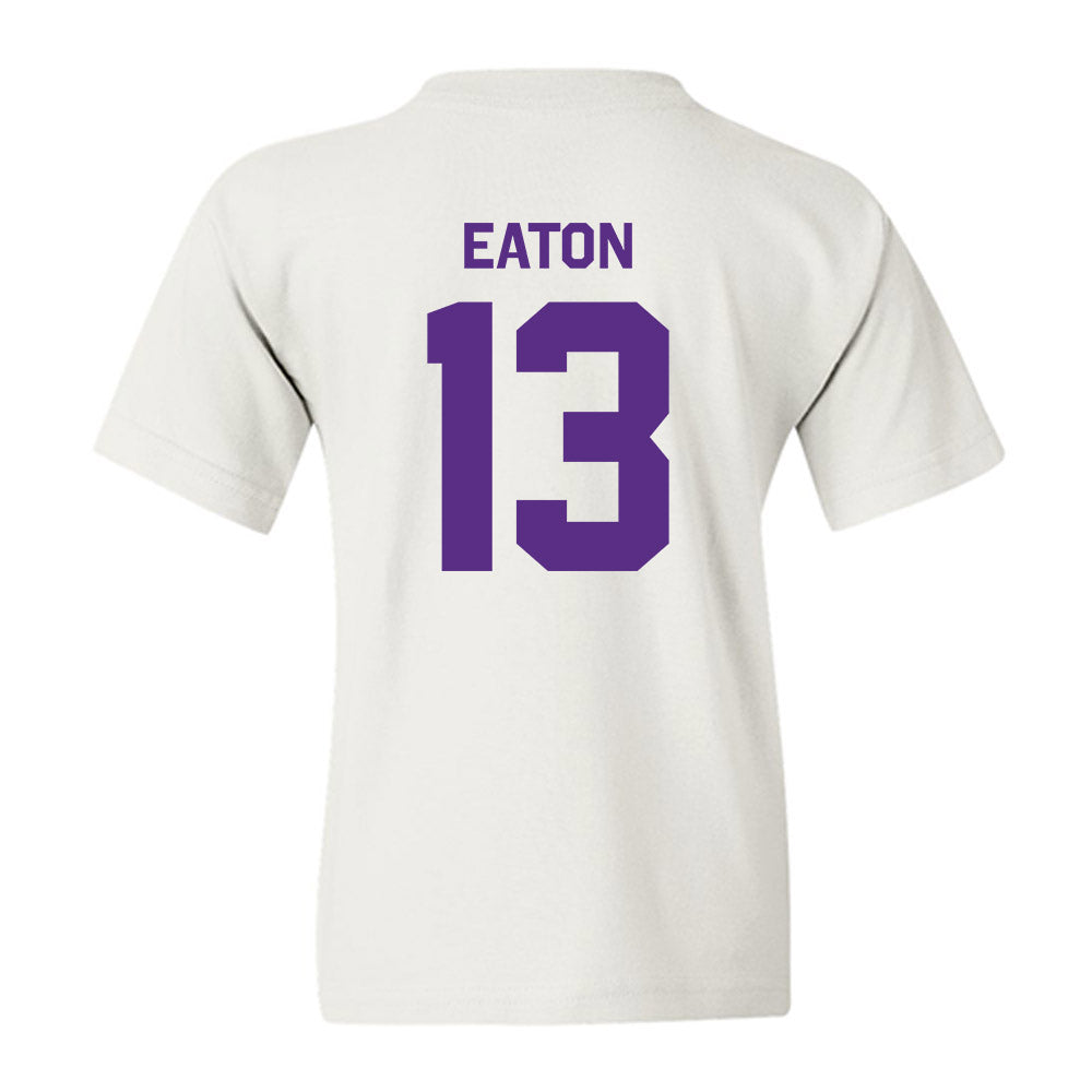 TCU - NCAA Baseball : Cole Eaton - Classic Shersey Youth T-Shirt-1