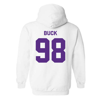 TCU - NCAA Football : Carter Buck - Classic Shersey Hooded Sweatshirt-1