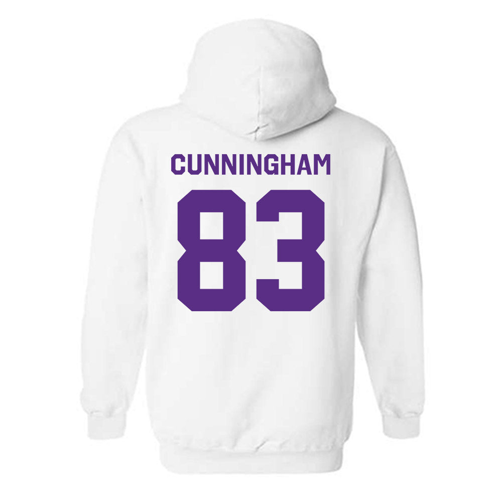 TCU - NCAA Football : Keagan Cunningham - Classic Shersey Hooded Sweatshirt-1