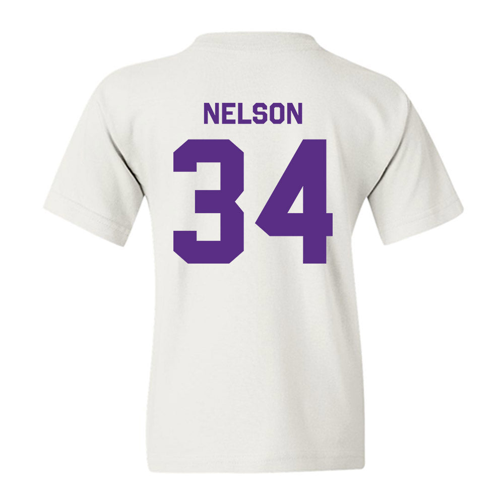 TCU - NCAA Baseball : Cade Nelson - Classic Shersey Youth T-Shirt-1