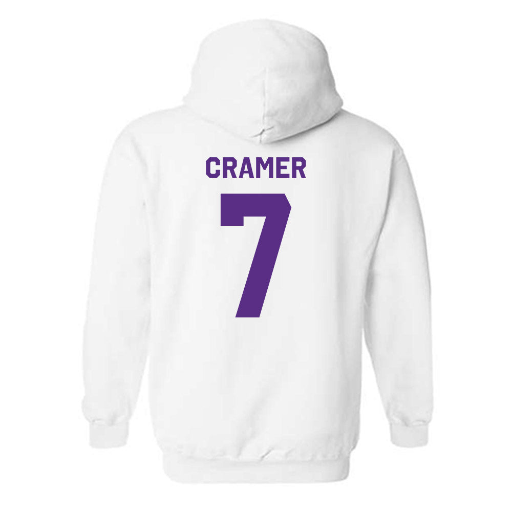 TCU - NCAA Baseball : Cole Cramer - Classic Shersey Hooded Sweatshirt-1